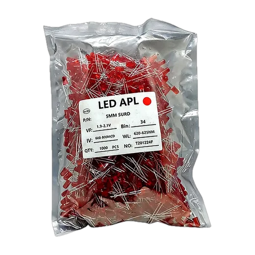 LED Vermelho 5 mm